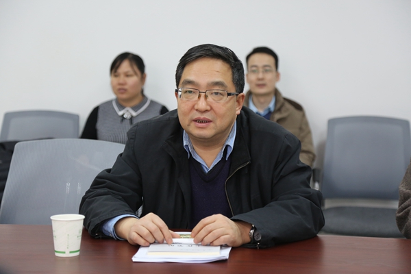 陕西省林业厅李三原厅长来校调研